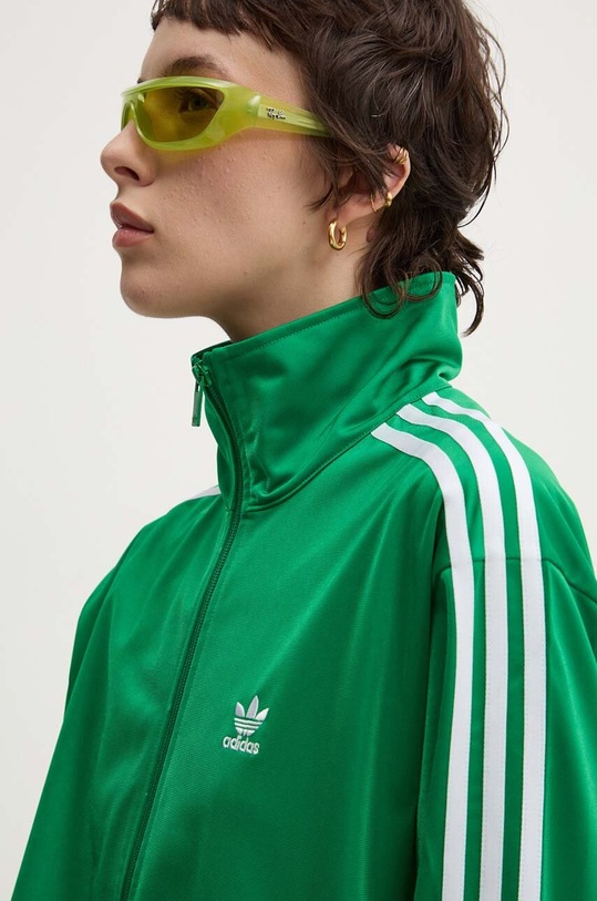 Mikina adidas Originals Adicolor Classics Firebird bez kapuce zelená IP0604