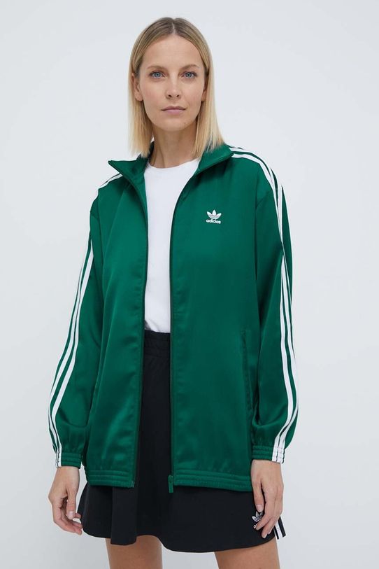 adidas Originals bluza Track Top aplikacja zielony IP0699