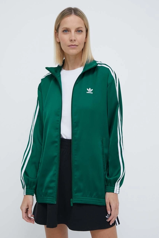 Кофта adidas Originals Track Top без капюшона зелёный IP0699