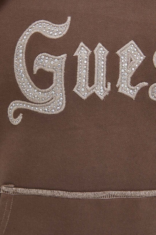 Pulover Guess Originals W4RQ23KC3L1 rjava