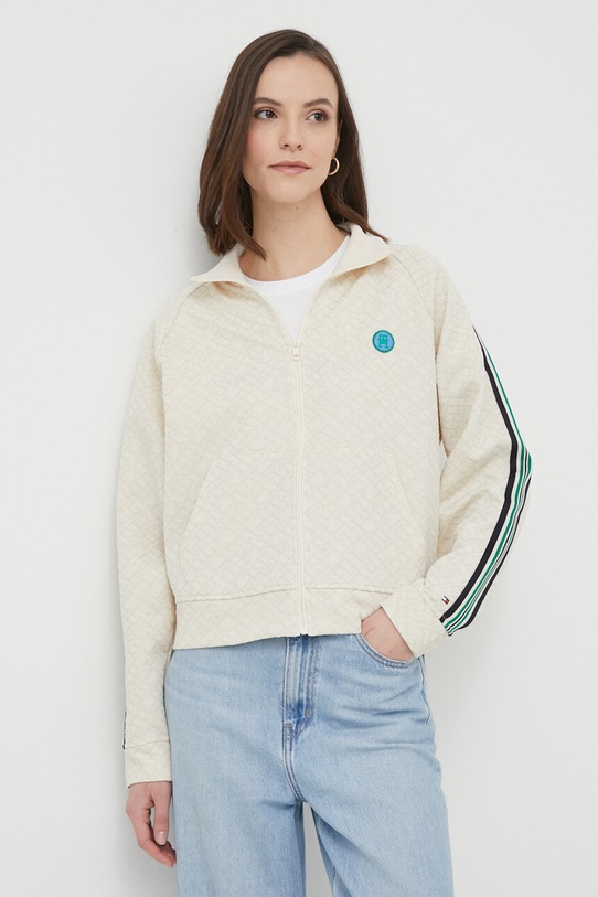 Tommy Hilfiger felpa senza beige WW0WW41500