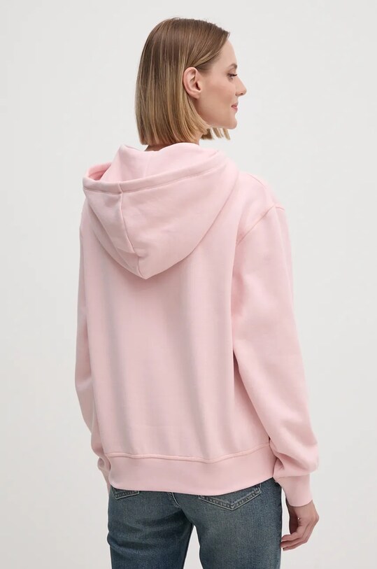Oblečení Bavlněná mikina Tommy Hilfiger WW0WW41245 růžová