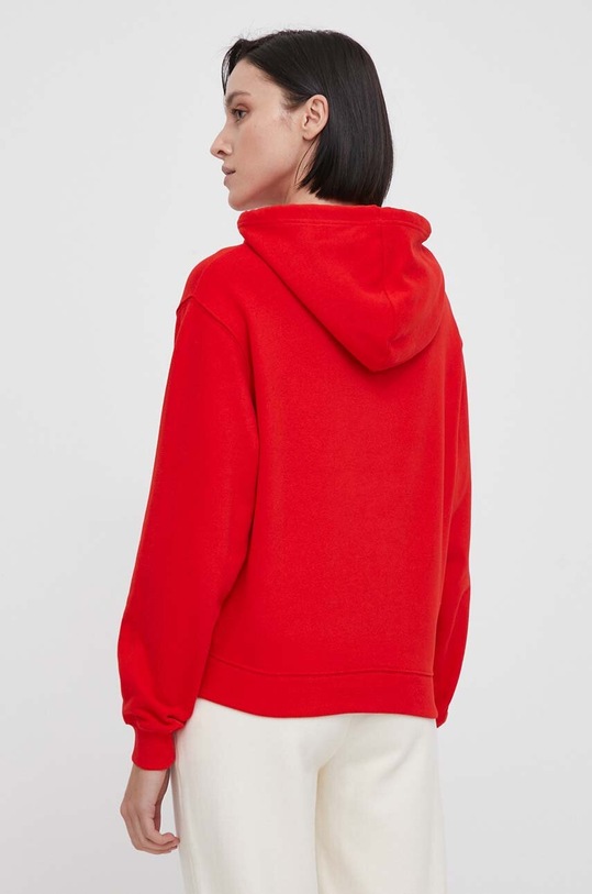 Odzież Tommy Hilfiger bluza bawełniana WW0WW41245 czerwony