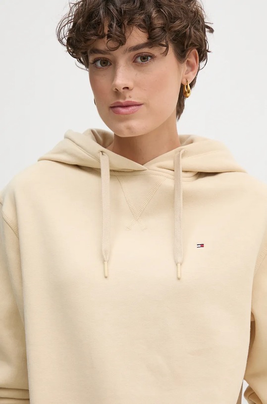 Бавовняна кофта Tommy Hilfiger бежевий WW0WW41245