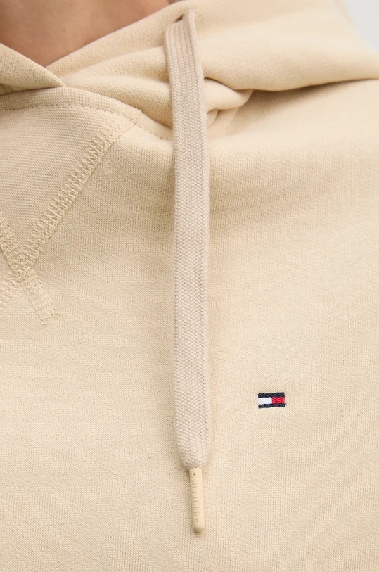 Бавовняна кофта Tommy Hilfiger WW0WW41245 бежевий