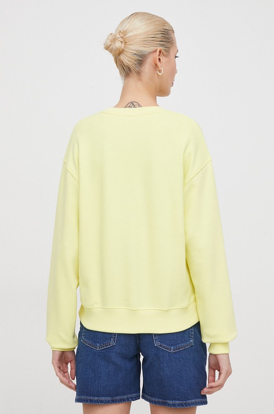 Odzież Tommy Hilfiger bluza bawełniana WW0WW41246 żółty