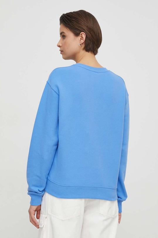 Tommy Hilfiger bluza bawełniana WW0WW41246 niebieski SS25