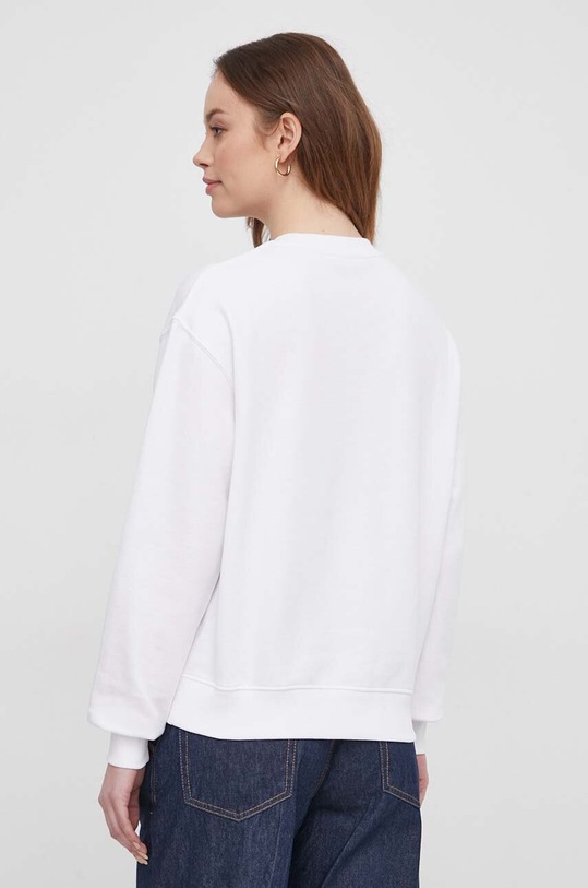 Îmbrăcăminte Tommy Hilfiger hanorac de bumbac WW0WW41758 alb