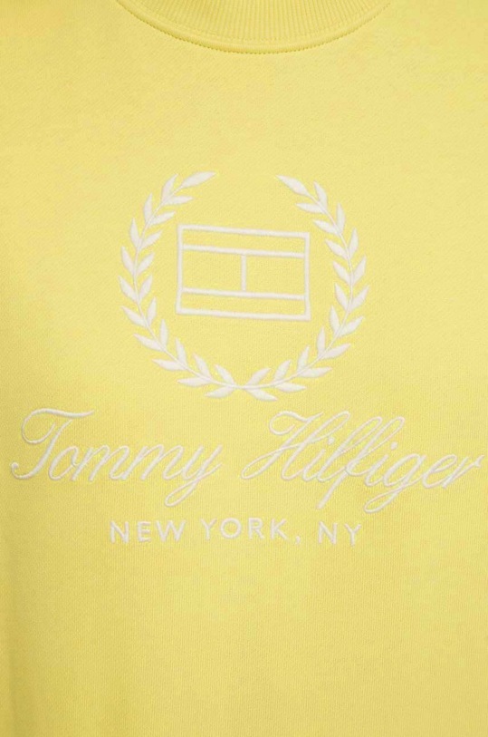 Tommy Hilfiger bluza bawełniana WW0WW41758 żółty