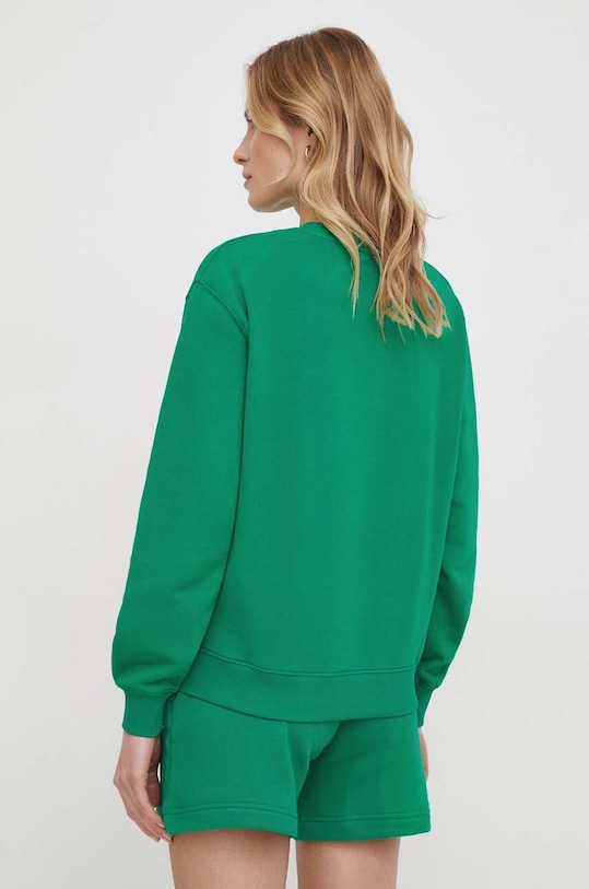 Oblečenie Bavlnená mikina Tommy Hilfiger WW0WW41758 zelená