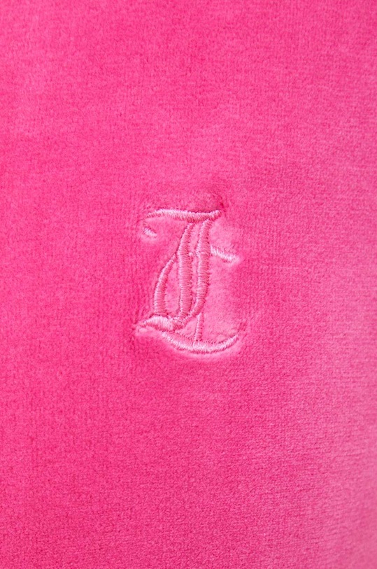 Juicy Couture bluza welurowa JCAP176.658 różowy