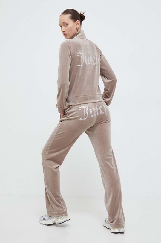 Juicy Couture felső JCAPW044.379 bézs SS24