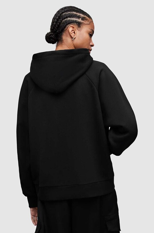 Dukserica AllSaints Elle WM174Z crna SS24