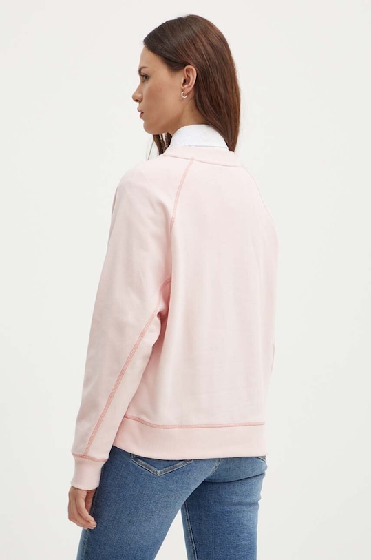 Oblečení Bavlněná mikina Tommy Hilfiger WW0WW41239 růžová