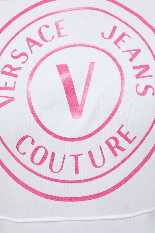Versace Jeans Couture bluza bawełniana 76HAIG05 biały