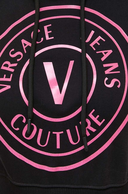 Bavlněná mikina Versace Jeans Couture 76HAIG05 černá