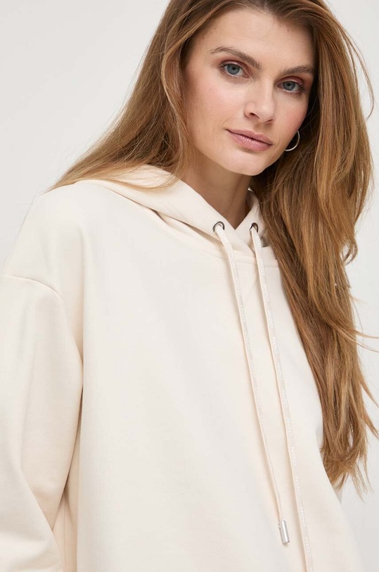 Weekend Max Mara bluza bawełniana beżowy 2415921021600
