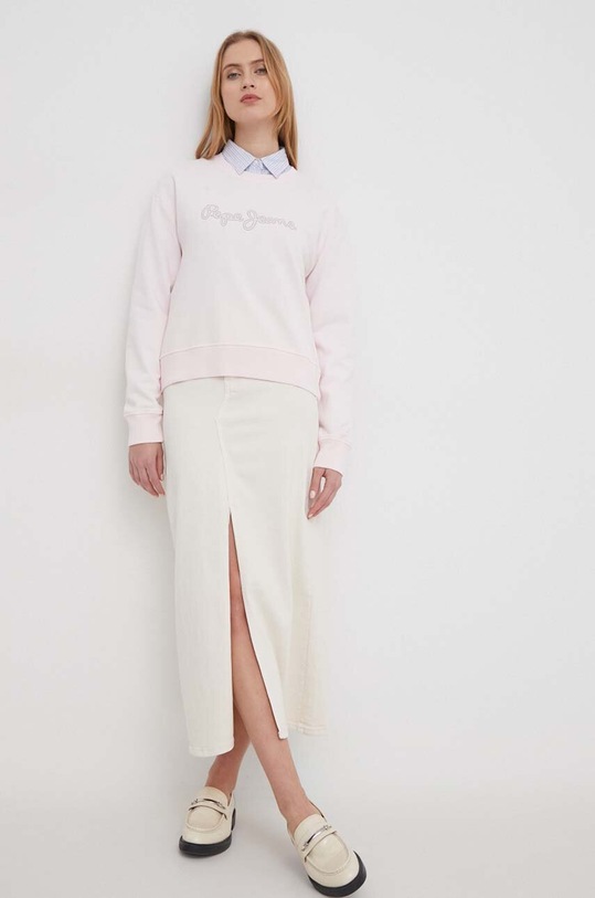 Mikina Pepe Jeans LANA PL581430 růžová SS24