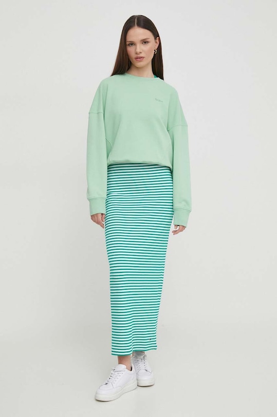 Pepe Jeans bluza LYNETTE PL581432 zielony SS24