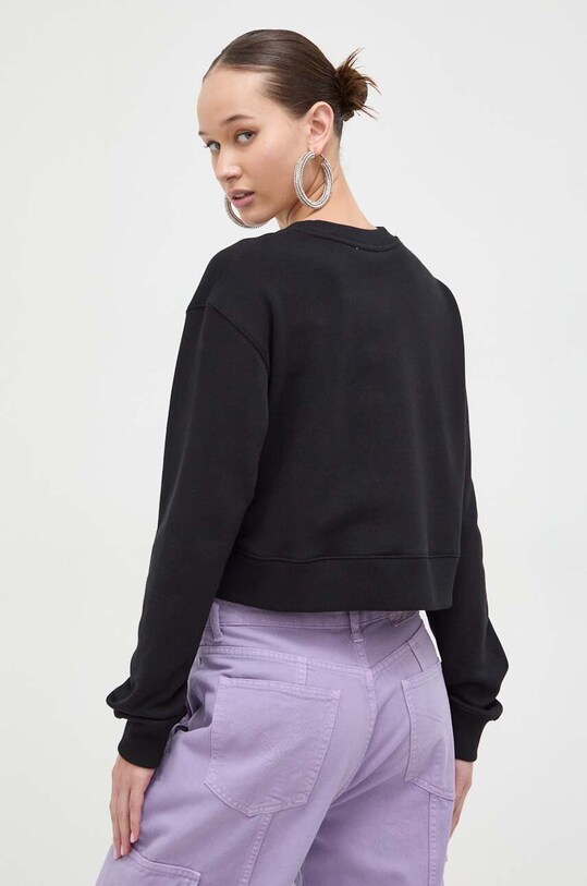 Oblečení Bavlněná mikina Moschino Jeans 1720.3257 černá