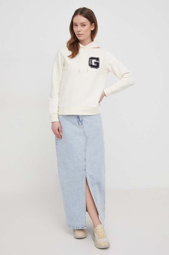 Кофта Gant 4200816 бежевый SS24
