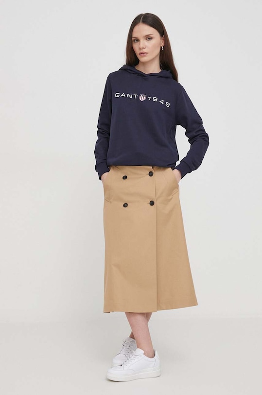 Gant bluza 4200756 granatowy SS24