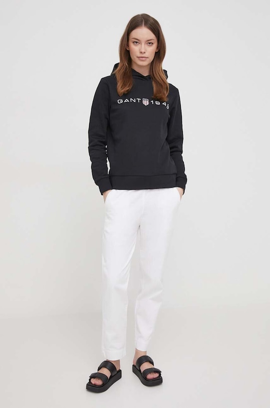 Gant bluza 4200756 czarny SS24