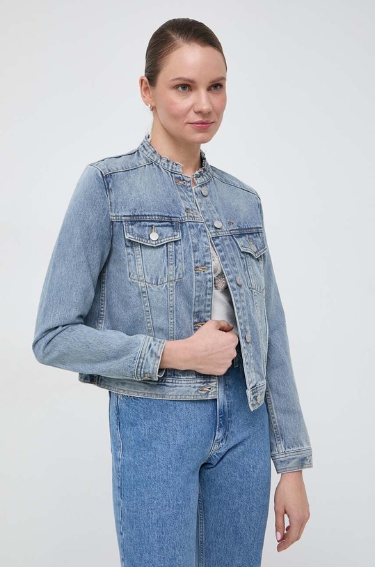 Džínová bunda Armani Exchange riflovina modrá 3DYB60.Y14BZ
