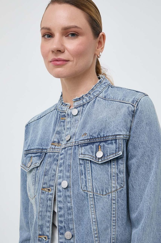 Džínová bunda Armani Exchange modrá 3DYB60.Y14BZ