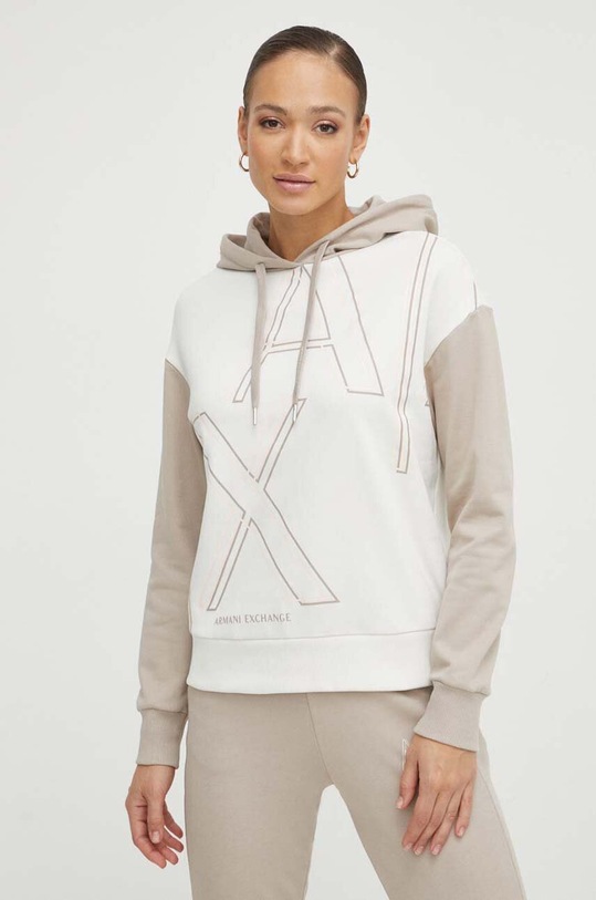 Armani Exchange bluza 3DYM09.YJEBZ beżowy SS24
