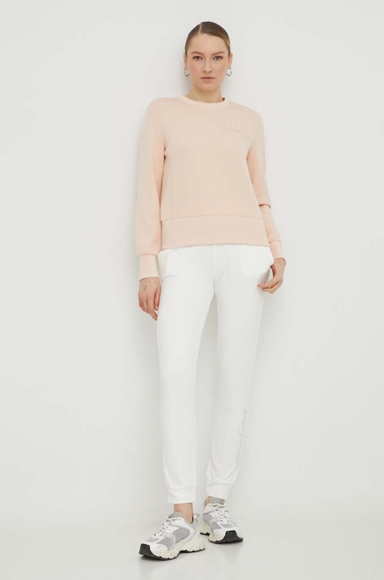 Mikina Armani Exchange 3DYM17.YJEPZ béžová SS24