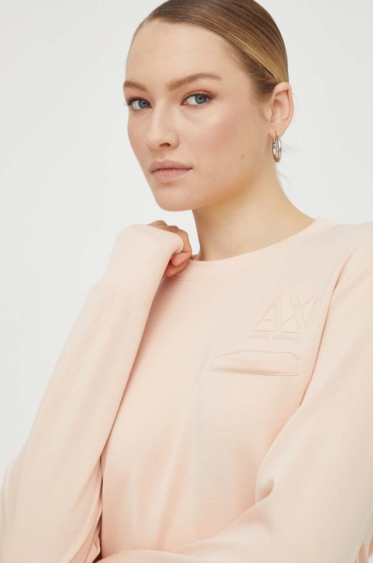 Mikina Armani Exchange béžová 3DYM17.YJEPZ