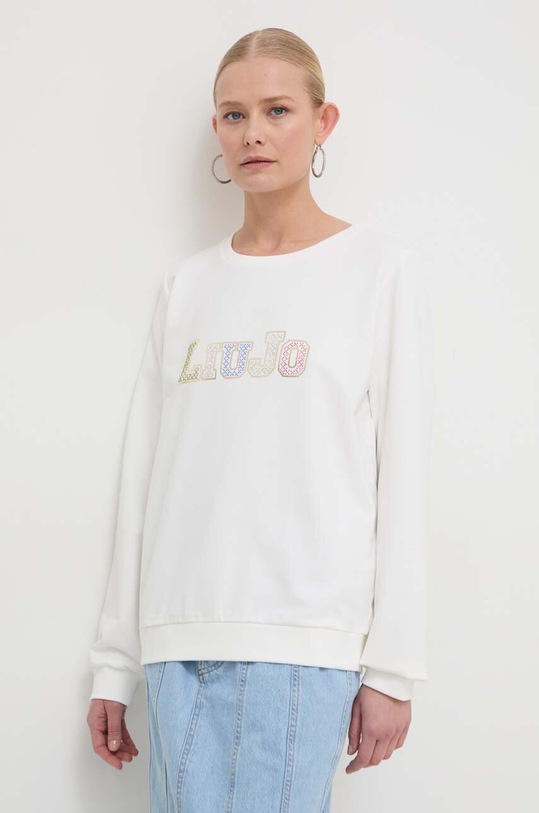 Liu Jo bluza aplikacja beżowy TA4225.FS090