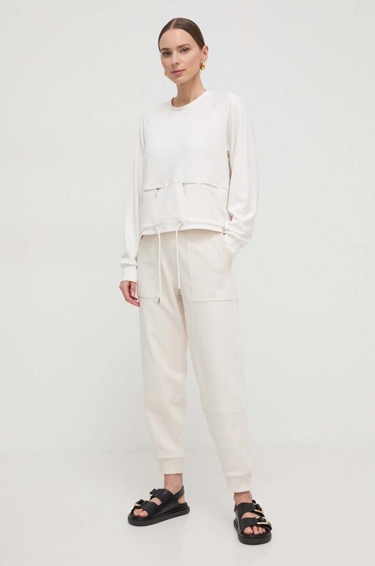 BOSS bluză 50513793 bej SS24