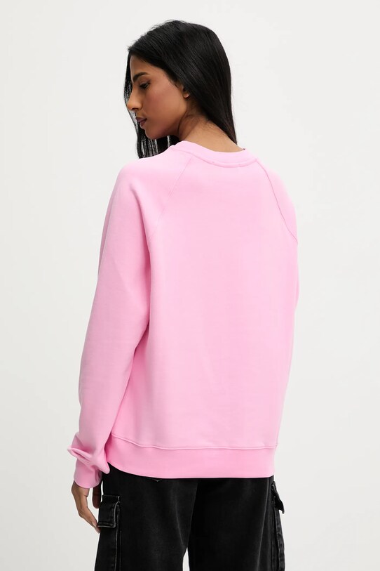 Odzież MSGM bluza bawełniana 2000MDM503.200000 różowy
