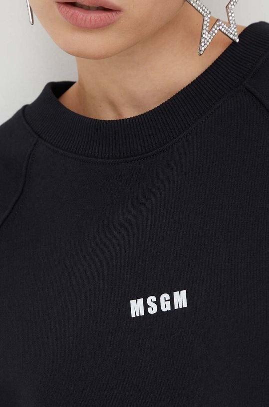 MSGM bluza bawełniana 2000MDM503.200000 czarny