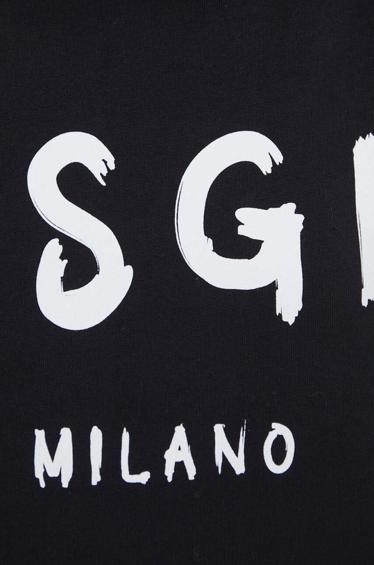 MSGM bluza bawełniana 2000MDM515.200000 czarny