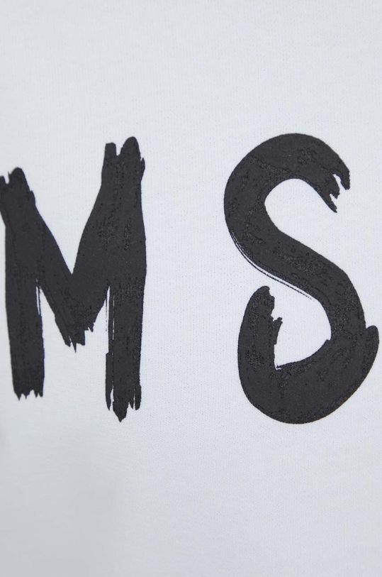 MSGM felpa in cotone 3641MDM136.247000 bianco
