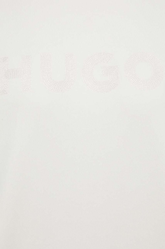 HUGO bluza bawełniana 50512022 beżowy