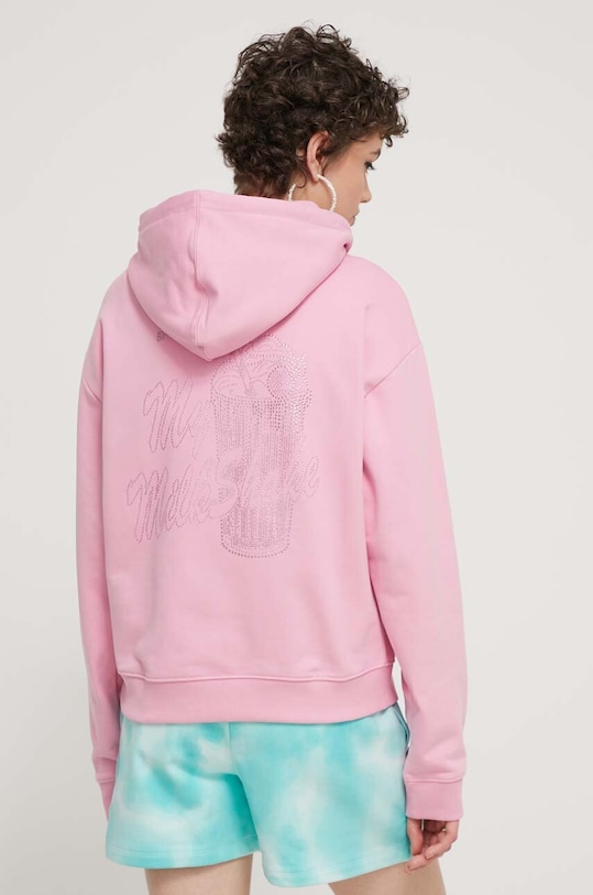 Одежда Хлопковая кофта HUGO 50514080 розовый