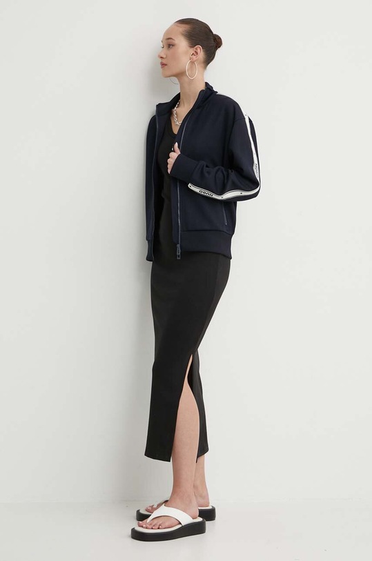 HUGO bluza 50521282 granatowy SS24