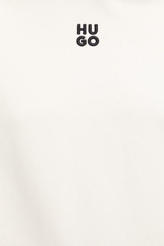 HUGO кофта с капюшоном для женщин из хлопка Delfinia 50522423 бежевый