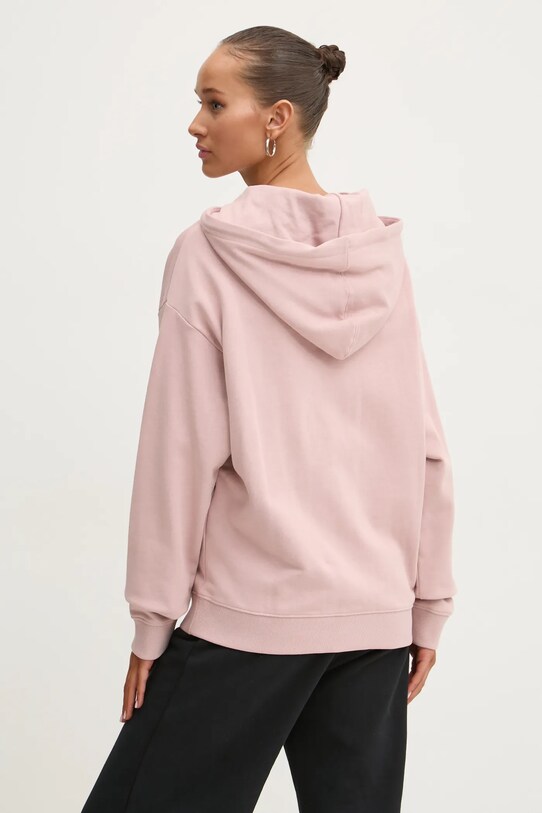 Ρούχα Βαμβακερή μπλούζα HUGO 50522423 ροζ