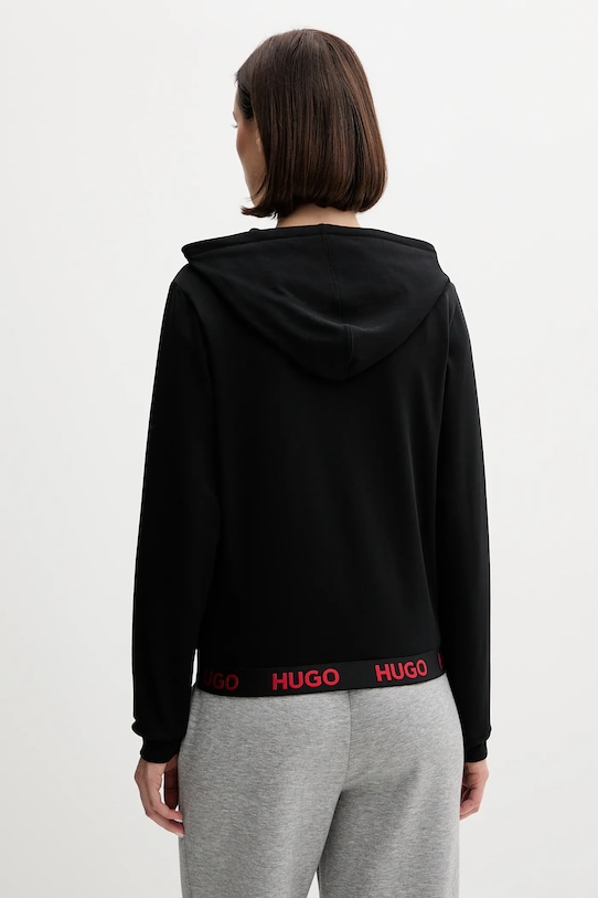 Μπλούζα HUGO 50520504 μαύρο SS25