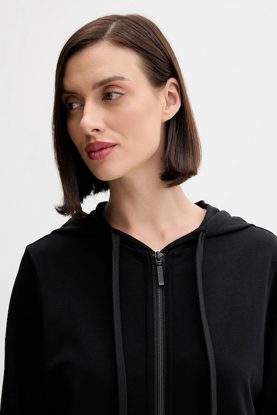 Ρούχα Μπλούζα HUGO 50520504 μαύρο