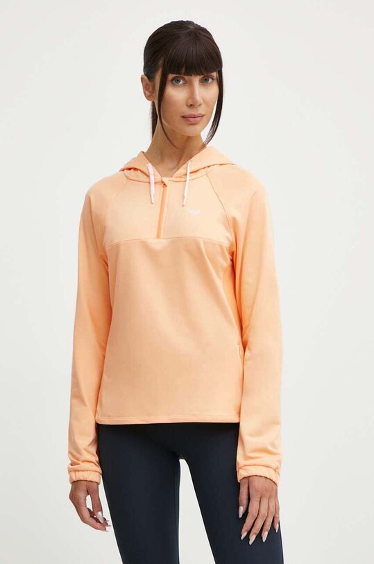 Кофта для бігу Roxy Pure Pursuit з капюшоном помаранчевий ERJKT04133