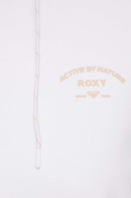Бавовняна кофта Roxy Essential Energy ERJFT04793 білий