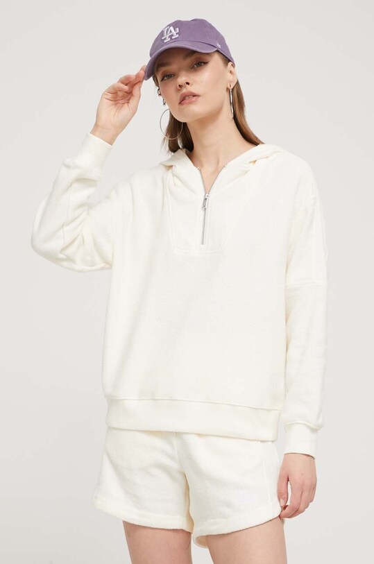 UGG bluza z kapturem beżowy 1152781