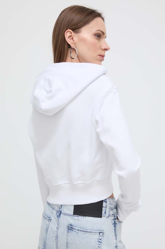 Odzież Versace Jeans Couture bluza bawełniana 76HAIL01.CF00L biały