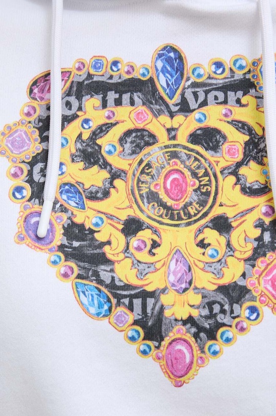 Versace Jeans Couture bluza bawełniana 76HAIL01.CF00L biały